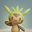 chespin-render.jpg Pokemon - Chespin, Quilladin and Chesnaught