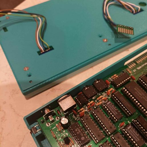 ⌨️ Clone ZX Spectrum 48 Harlequin Case, Karabas128, Sizif-512