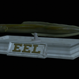 Eel-statue-15.png fish European eel / Anguilla anguilla statue detailed texture for 3d printing
