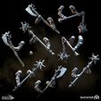 02a_Beastworn-Marauders-Kitbash_Arms-Weapons.jpg Рыцари Зверя - Часть 2: Коллекция