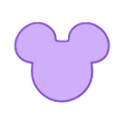 MICKEY TOP [FLAT].stl Mickey Mouse Secret Box