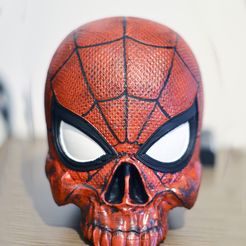 sp4.jpg STL-Datei SPIDERMAN-SCHÄDEL・3D-druckbare Vorlage zum herunterladen