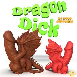 dragonDick.jpg STL file Dragon Dick・3D printable model to download