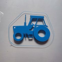 Traktor Schlüsselanhänger