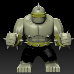mutant-1.jpg STL-Datei Mutantenanführer große Spielzeugfigur・3D-Druck-Idee zum Herunterladen