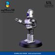 001_Warrior_3_Color.jpg Invader Robots Warband | 3D print models.