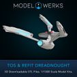 Dreadnought-12.jpg 1/1000 TOS and Refit Dreadnought