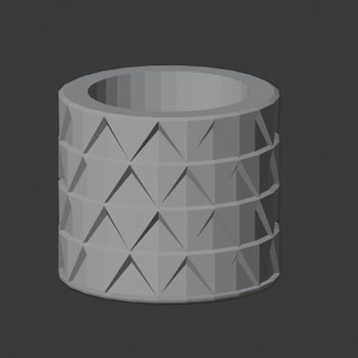 Download STL file TRIANGULAR DESIGN PLANTER POT - 4-INCH POT ...