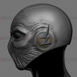 20.jpg Zoom Flash Mask - Hunter Zolomon Cosplay - DC Comics 3D print model
