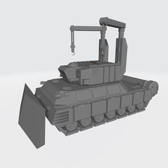 Battletechnology-Buffel-VII-House-Steiner-combat-engineering-vehicle-All-in-one.jpg Descargar archivo STL TECNOLOGÍA DE BATALLA BUFFEL VII • Modelo para imprimir en 3D, kiwicolourstudio