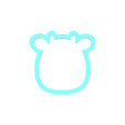 cow-1.png Cow Squish Cookie Cutter | STL File
