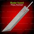1.jpg Buster Sword From Final Fantasy VII - Fan Art 3D print model