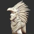 azteca2.jpg Bust of the Aztec Warrior