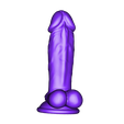 Big_Black_Dildo.stl STL file Big Black Dildo・3D print object to download, SexShop3D