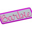 assembly10.jpg Letras e números BARBIE (antigos e novos) | Logótipo