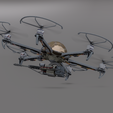 0007.png D-KAZ Attack UAV Drone - STL included