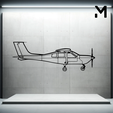 j500.png Wall Silhouette: Airplane Set