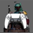 2.jpg BOBA FETT ORIGINAL PS5 PS4 CONTROLADOR TITULAR MODELO STARWARS DISNEY 3D IMPRIMIR LIBRO DE BOBA FETT