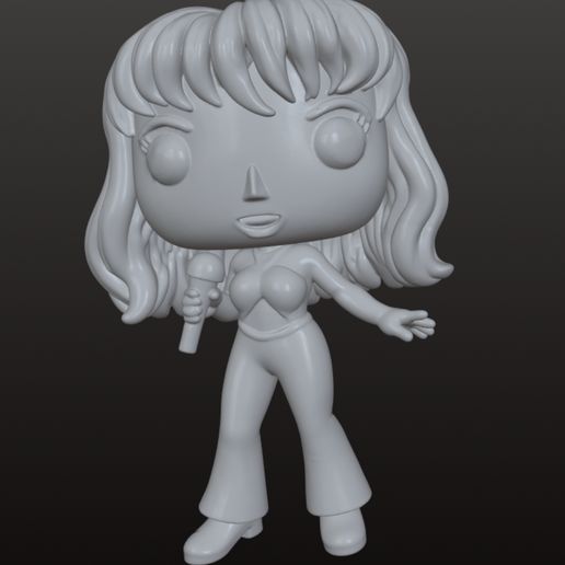 Selena Funko 3D model