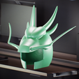 Shiryu-casco_Viewport_001.png Dragon Shiryu Saint Seiya Knights of the Zodiac Helmet - Dragon Shiryu Saint Seiya Knights of the Zodiac Helmet - Helmet Dragon Shiryu Saint Seiya Knights of the Zodiac