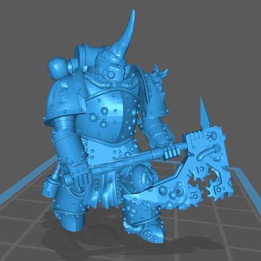 rotten marine 3D model
