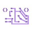 opto-endstop-traces.stl Gen7 opto-endstop for dual-Extrusion of conductive material