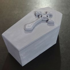 Complete-right.jpg STL file MTG Coffin Commander Vampire Tribal Deck box・3D printing model to download