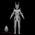 Whole3.jpg Sauron Armour lord of the rings 3D DIGITAL DOWNLOAD FILE