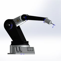 3.jpg STL file Robot arm (Big Project) - for graduation project・3D printer design to download