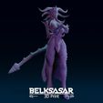 21.jpg Demoness Mage Nude 3D print model