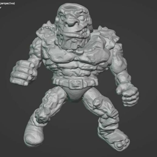 Archivo STL TMNT VINTAGE GENERAL TRAGG 🖨️ ・Design para impresora 3D ...
