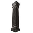 Wireframe-Low-Column-Capital-01002-5.jpg Column Capital 01002