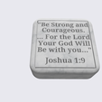 Shapr-Image-2024-01-20-095910.png Tabletop Scripture Stone Strength, motivational inspirational gift, spiritual gift, Bible word