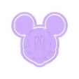 mickey.stl mickey mouse and friends cookie cutters / mickey mouse and friends cookie cutters