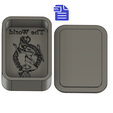 STL00278-2.png 2pc The World Tarot Card Bath Bomb Press Mold