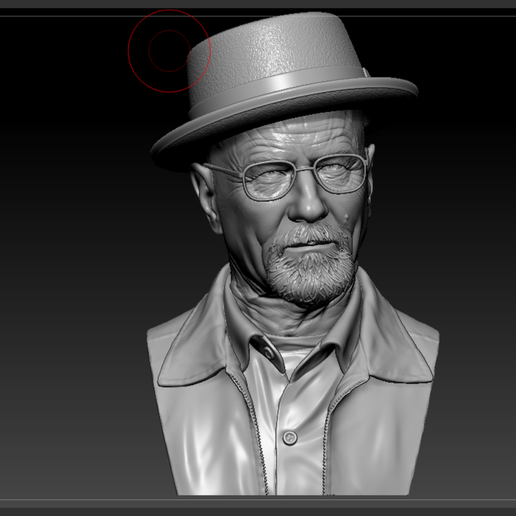 👤 Walter White Bust from Breaking Bad for 3d print・ STL