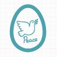 egg-with-dove-of-peace2.jpg cutter for polymer clay, egg with dove of peace