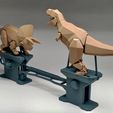 雙龍009.jpg Triceratops vs. T-Rex (Automata)