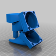 Shroud_Assembly.png DEPRECATED - B3 Innovations Pico Extruder fan shrouds customized for Type A Machines 2014 Series 1 (G1)