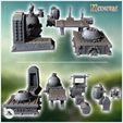 2.jpg Set of medieval village accessories with well and forge (10) - Medieval Middle Earth Age 28mm 15mm RPG Shire