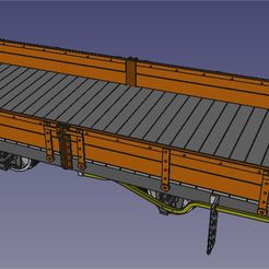 vue-1.jpg Archivo STL carro plano métrico - carrocería・Diseño para descargar y imprimir en 3D