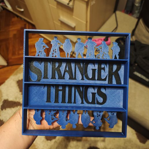 🪞 Stranger Things Stand for Kinder Joy・ STL File for 3D printing