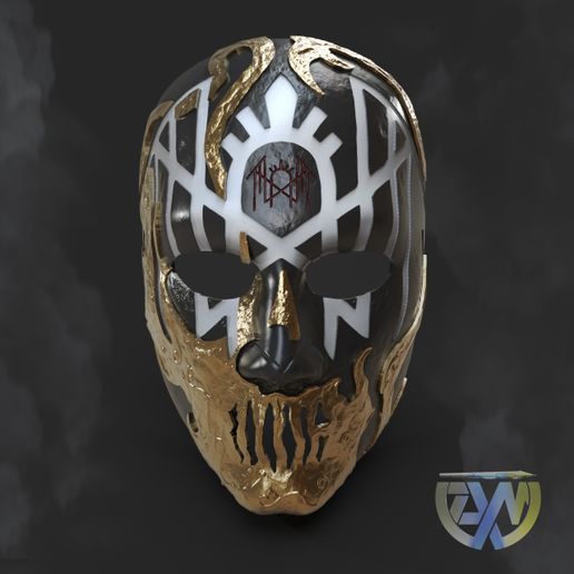 sleep token mask 3D model