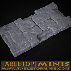 B_comp_main.0001.jpg Download STL file Stone Platform 2x4 • 3D printing template, TableTopMinis