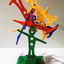 StapelMännchen.jpg Free STL file Stacking man game・3D printable object to download
