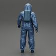 Girl-0003.jpg 3D file Scientist wearing radiation protection standing・3D printing model to download