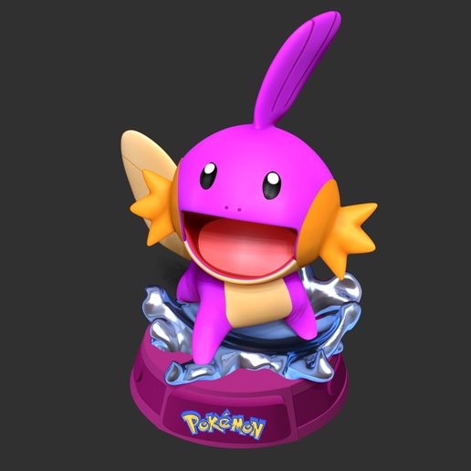 Top3.jpg Shiny Mudkip - Pokemon Fanart