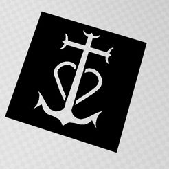 croix-camarguaise.jpg Archivo STL Plantilla cruz de Camargo・Diseño de impresora 3D para descargar