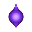 onion_bauble.stl Free 3D file Christmas ornaments bauble vase mode・3D printing template to download