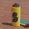 MarinersBicCase.png Seattle Mariners Bic Lighter Case